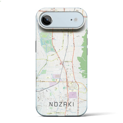 【野崎（大阪府）】地図柄iPhoneケース（バックカバータイプ）