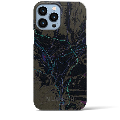 【沼田（群馬県）】地図柄iPhoneケース（バックカバータイプ）