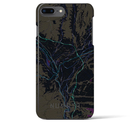 【沼田（群馬県）】地図柄iPhoneケース（バックカバータイプ）