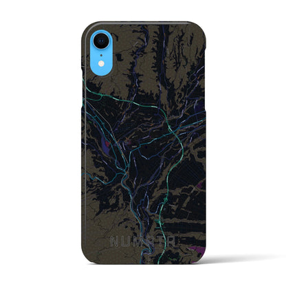 【沼田（群馬県）】地図柄iPhoneケース（バックカバータイプ）