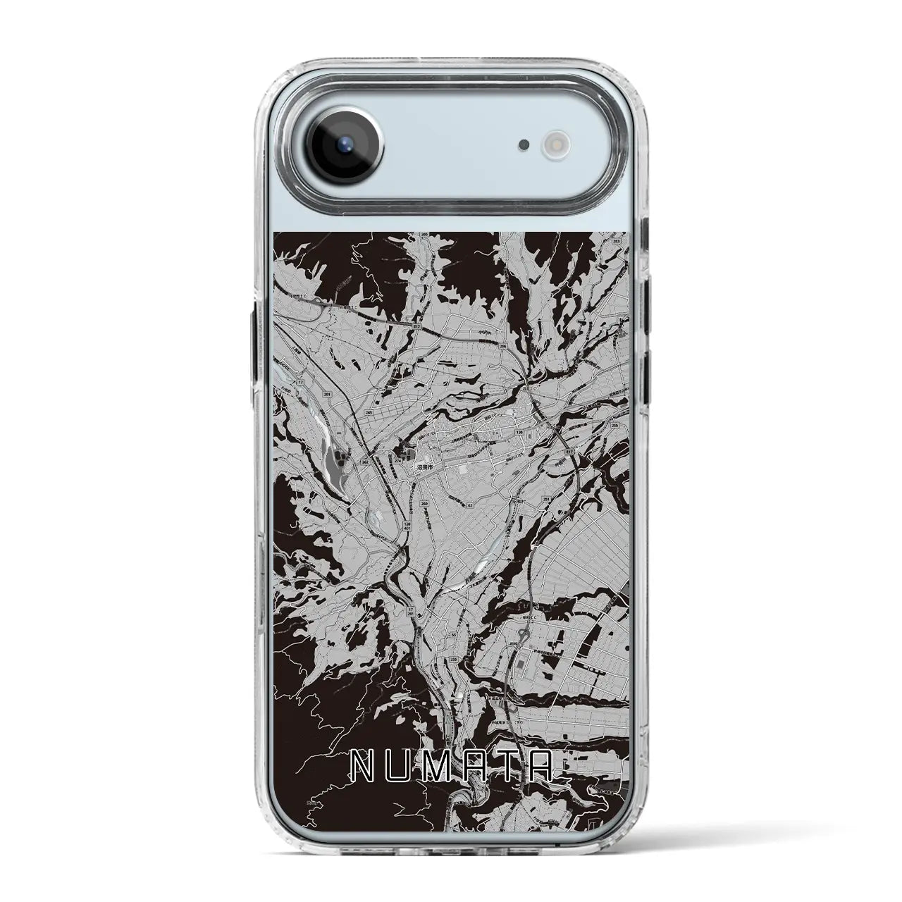 【沼田（群馬県）】地図柄iPhoneケース（MagSafeタイプ）