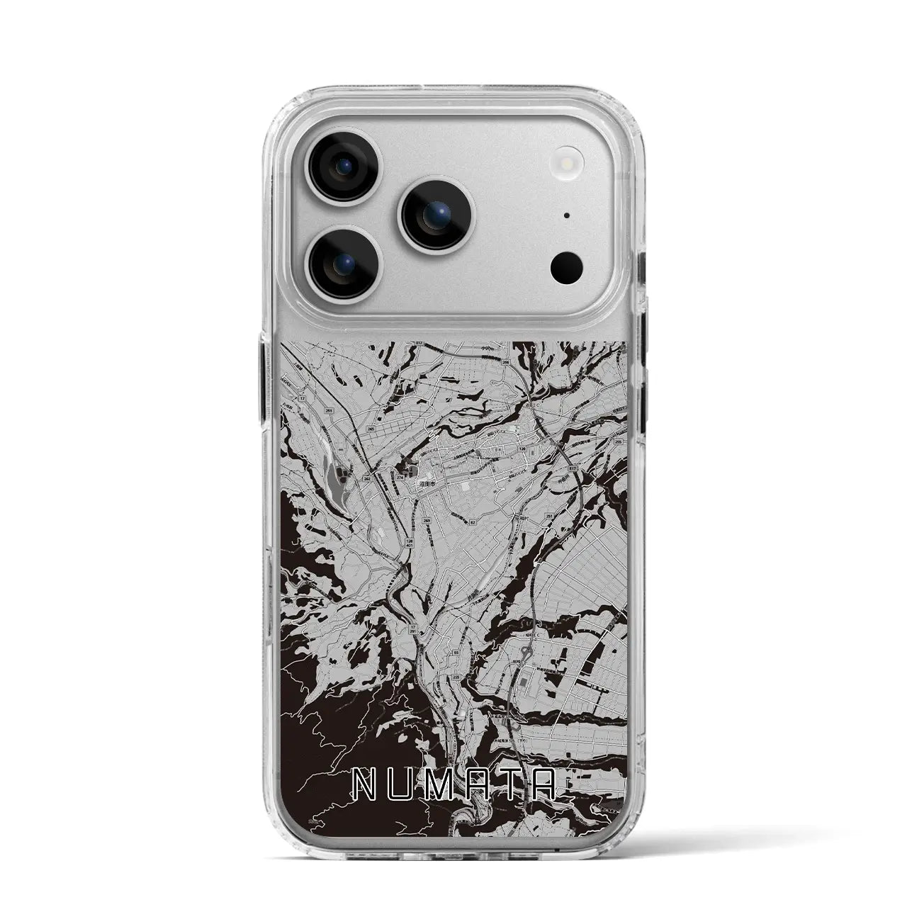 【沼田（群馬県）】地図柄iPhoneケース（MagSafeタイプ）