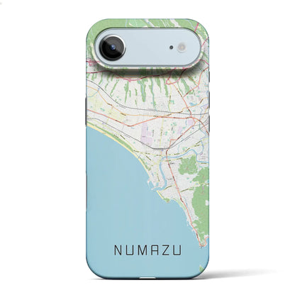 【沼津（静岡県）】地図柄iPhoneケース（バックカバータイプ）