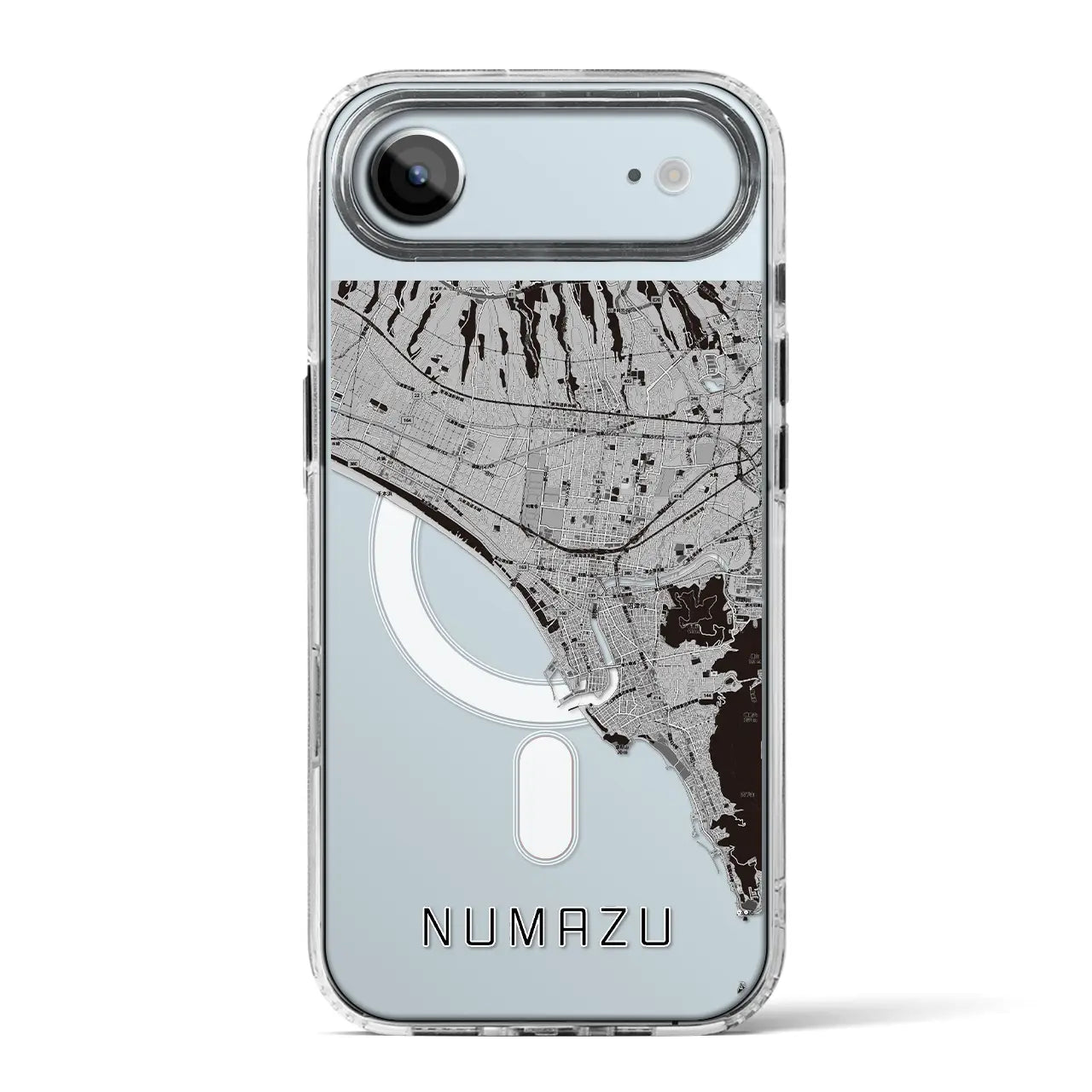 【沼津（静岡県）】地図柄iPhoneケース（MagSafeタイプ）