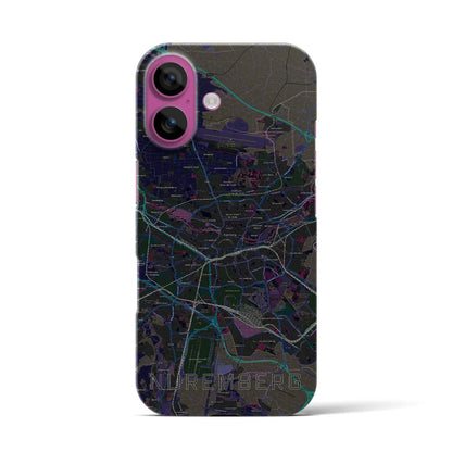 【ニュルンベルク（ドイツ）】地図柄iPhoneケース（バックカバータイプ）