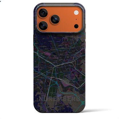 【ニュルンベルク（ドイツ）】地図柄iPhoneケース（バックカバータイプ）