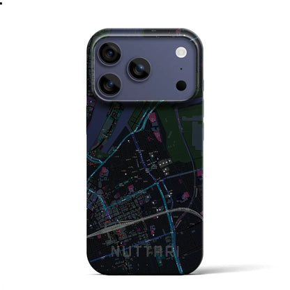 【沼垂（新潟県）】地図柄iPhoneケース（バックカバータイプ）