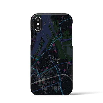 【沼垂（新潟県）】地図柄iPhoneケース（バックカバータイプ）