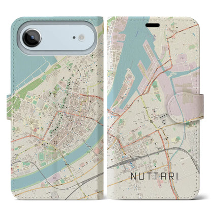 【沼垂（新潟県）】地図柄iPhoneケース（手帳タイプ）