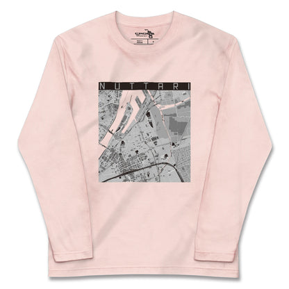 【沼垂（新潟県）】地図柄ロングスリーブTシャツ