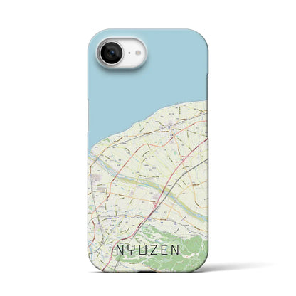 【入善（富山県）】地図柄iPhoneケース（バックカバータイプ）