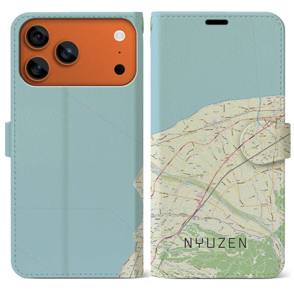 【入善（富山県）】地図柄iPhoneケース（手帳タイプ）