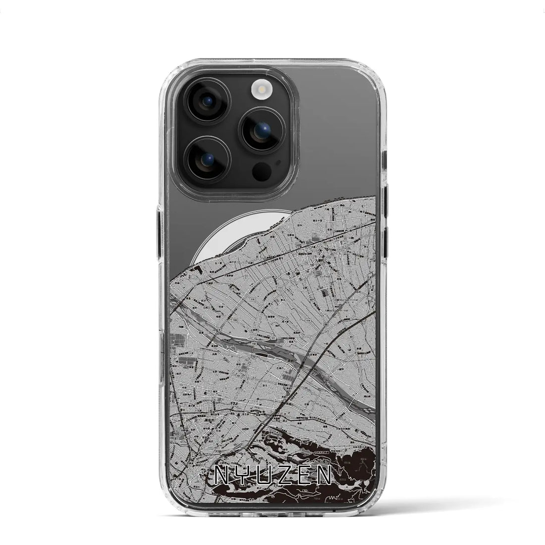 【入善(富山県)】地図柄iPhoneケース(MagSafeタイプ)