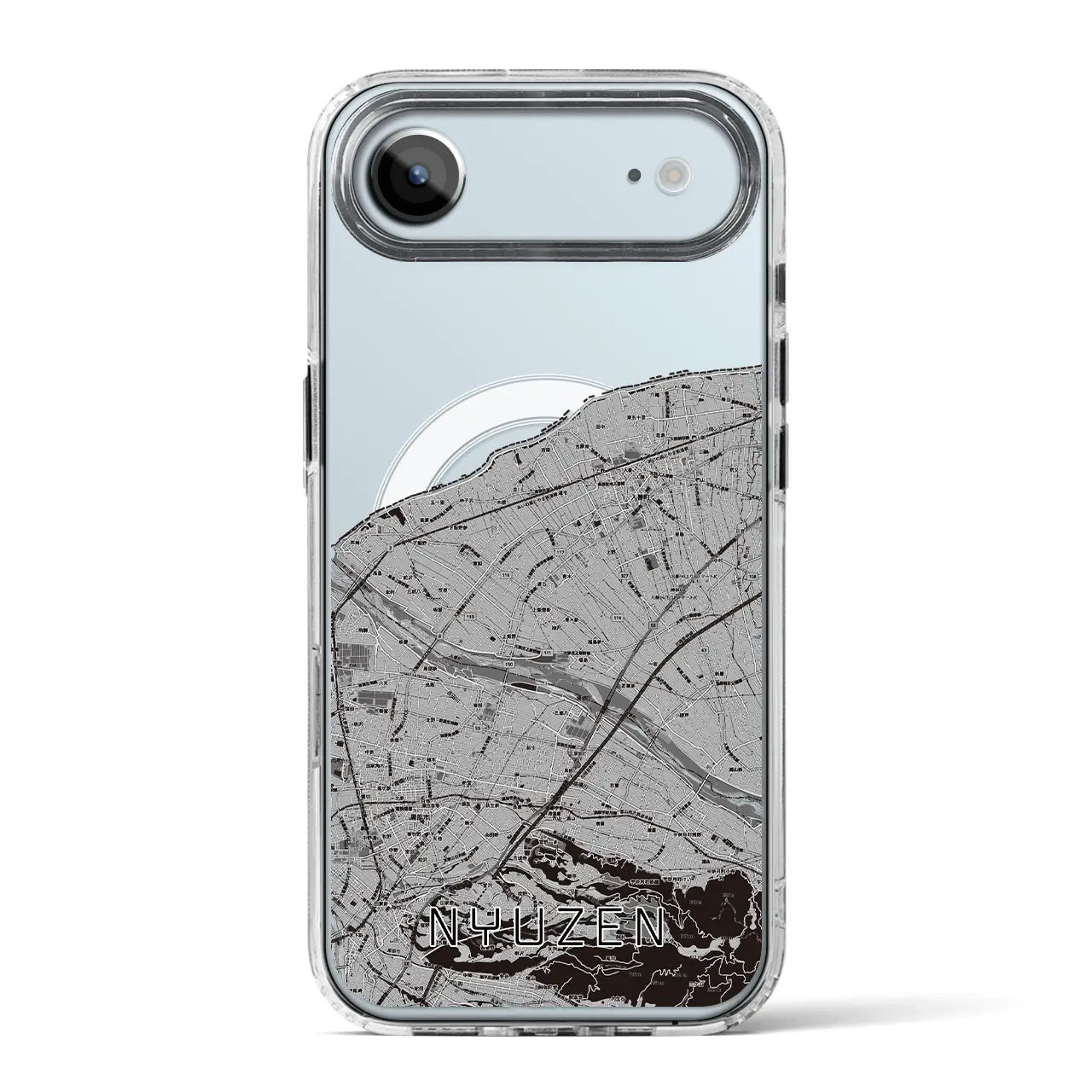 【入善（富山県）】地図柄iPhoneケース（MagSafeタイプ）