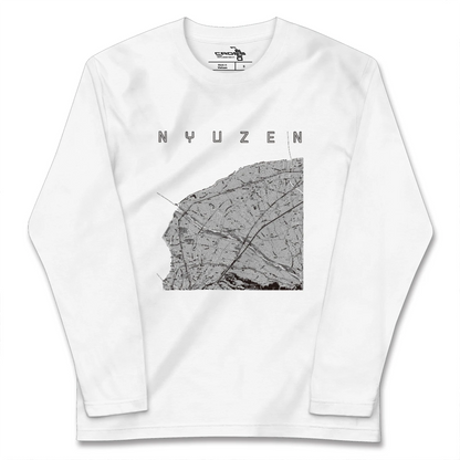 【入善（富山県）】地図柄ロングスリーブTシャツ