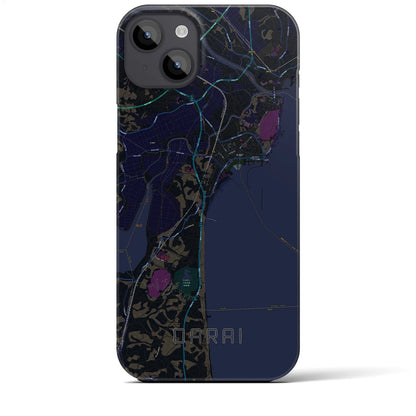 【大洗（茨城県）】地図柄iPhoneケース（バックカバータイプ）