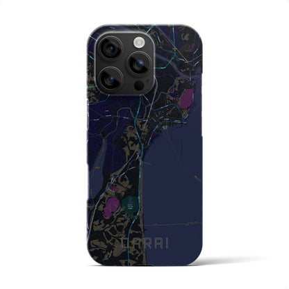 【大洗（茨城県）】地図柄iPhoneケース（バックカバータイプ）