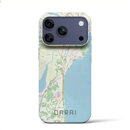 【大洗（茨城県）】地図柄iPhoneケース（バックカバータイプ）