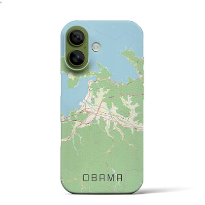 【小浜（福井県）】地図柄iPhoneケース（バックカバータイプ）