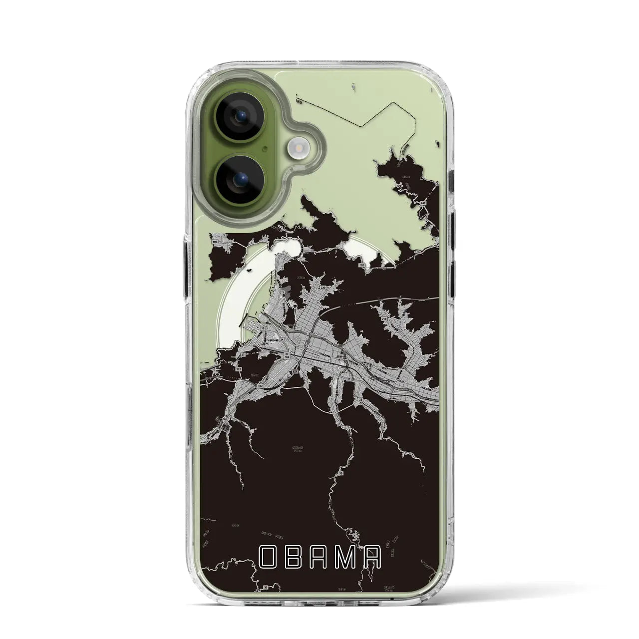 【小浜（福井県）】地図柄iPhoneケース（MagSafeタイプ）