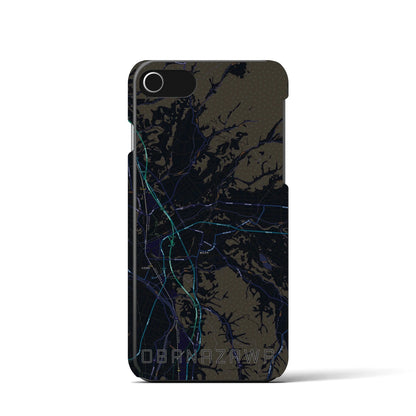 【尾花沢（山形県）】地図柄iPhoneケース（バックカバータイプ）