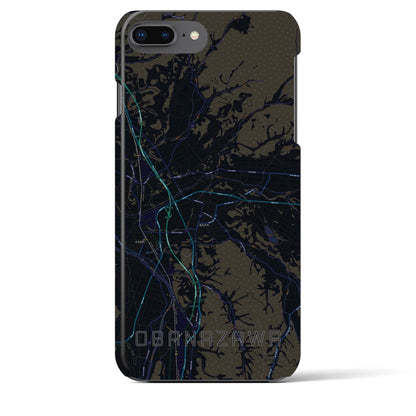 【尾花沢（山形県）】地図柄iPhoneケース（バックカバータイプ）