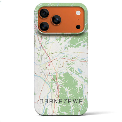 【尾花沢（山形県）】地図柄iPhoneケース（バックカバータイプ）