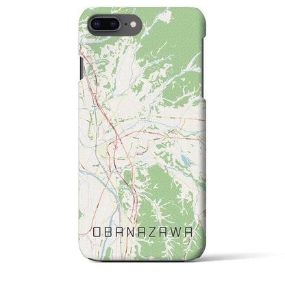 【尾花沢（山形県）】地図柄iPhoneケース（バックカバータイプ）