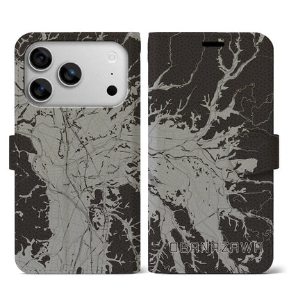 【尾花沢（山形県）】地図柄iPhoneケース（手帳タイプ）