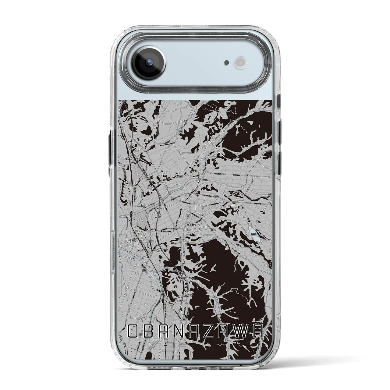 【尾花沢（山形県）】地図柄iPhoneケース（MagSafeタイプ）