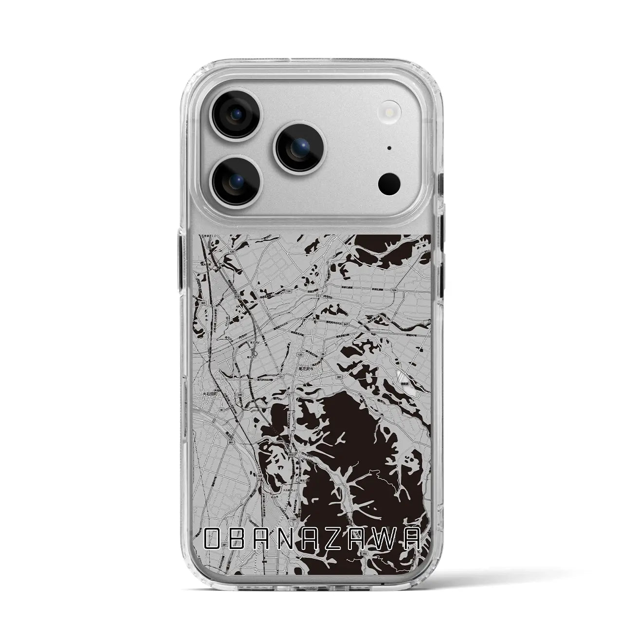 【尾花沢（山形県）】地図柄iPhoneケース（MagSafeタイプ）