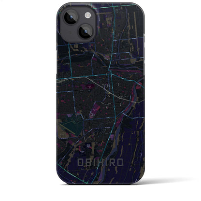 【帯広（北海道）】地図柄iPhoneケース（バックカバータイプ）