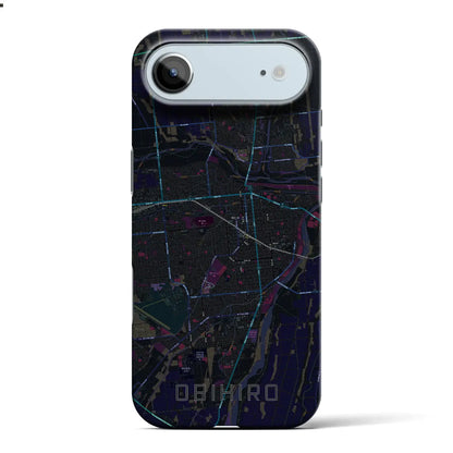 【帯広（北海道）】地図柄iPhoneケース（バックカバータイプ）