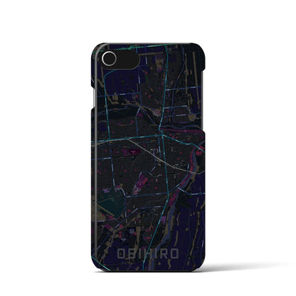 【帯広（北海道）】地図柄iPhoneケース（バックカバータイプ）