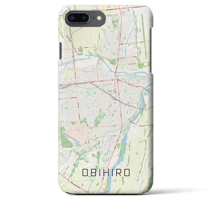 【帯広（北海道）】地図柄iPhoneケース（バックカバータイプ）