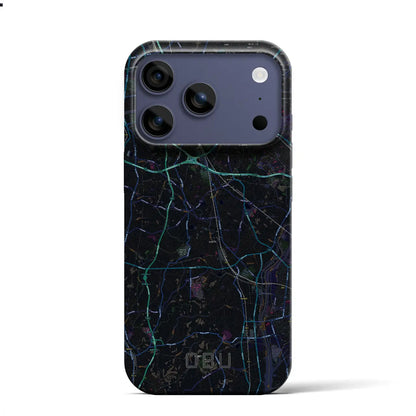 【大府（愛知県）】地図柄iPhoneケース（バックカバータイプ）