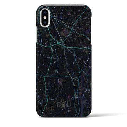 【大府（愛知県）】地図柄iPhoneケース（バックカバータイプ）