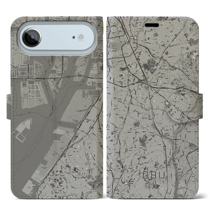 【大府（愛知県）】地図柄iPhoneケース（手帳タイプ）