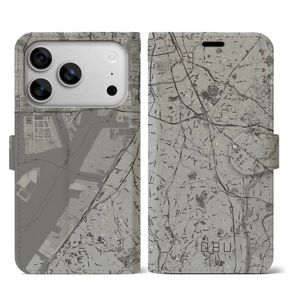 【大府（愛知県）】地図柄iPhoneケース（手帳タイプ）