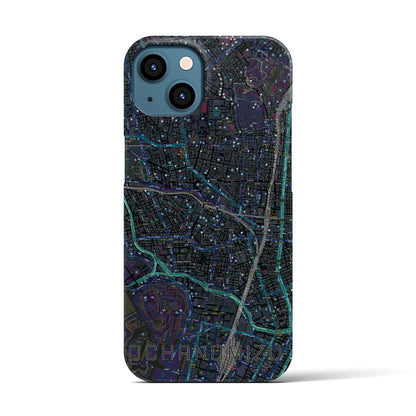 【御茶ノ水（東京都）】地図柄iPhoneケース（バックカバータイプ）