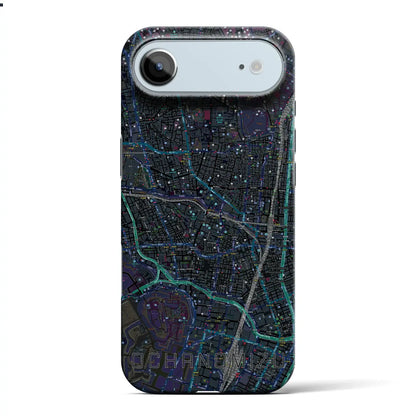 【御茶ノ水（東京都）】地図柄iPhoneケース（バックカバータイプ）