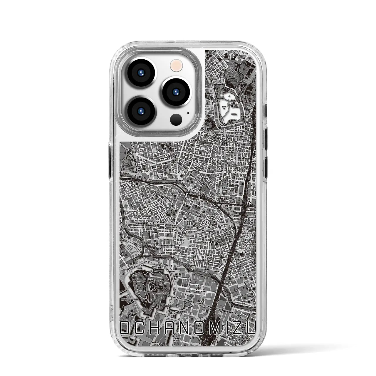 【御茶ノ水（東京都）】地図柄iPhoneケース（MagSafeタイプ）