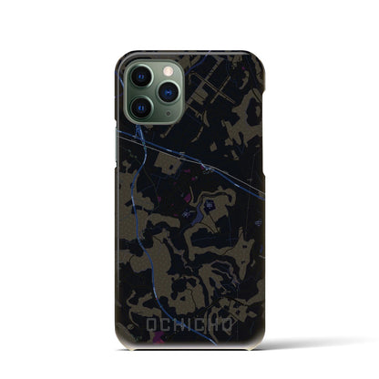 【越智町（千葉県）】地図柄iPhoneケース（バックカバータイプ）