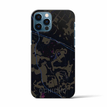 【越智町（千葉県）】地図柄iPhoneケース（バックカバータイプ）