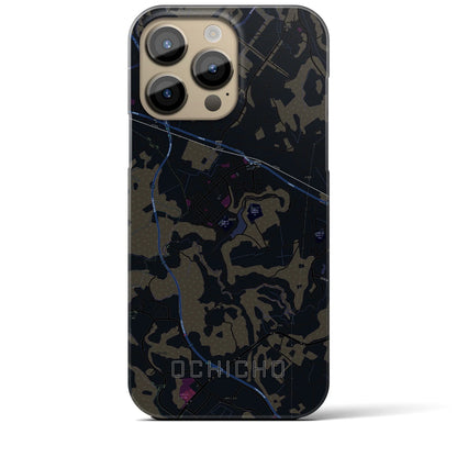 【越智町（千葉県）】地図柄iPhoneケース（バックカバータイプ）