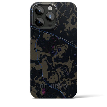 【越智町（千葉県）】地図柄iPhoneケース（バックカバータイプ）