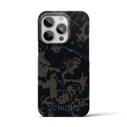 【越智町（千葉県）】地図柄iPhoneケース（バックカバータイプ）