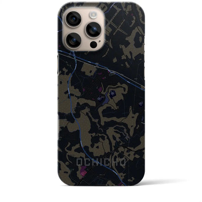 【越智町（千葉県）】地図柄iPhoneケース（バックカバータイプ）