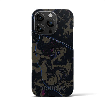 【越智町（千葉県）】地図柄iPhoneケース（バックカバータイプ）