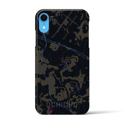 【越智町（千葉県）】地図柄iPhoneケース（バックカバータイプ）